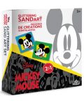 Set za bojanje pijeskom Red Castle - Mickey Mouse, s 2 slike - 1t